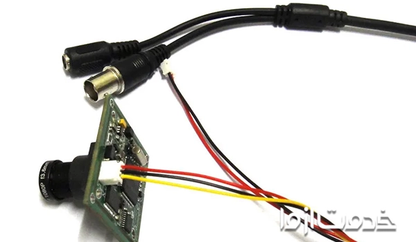 آشنایی با رنگ سیم های دوربین مدار بسته